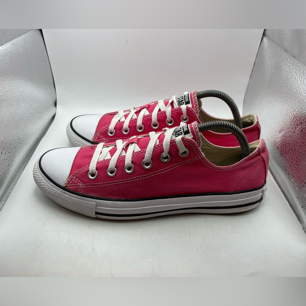 Converse Pink and White Athletic Shoes